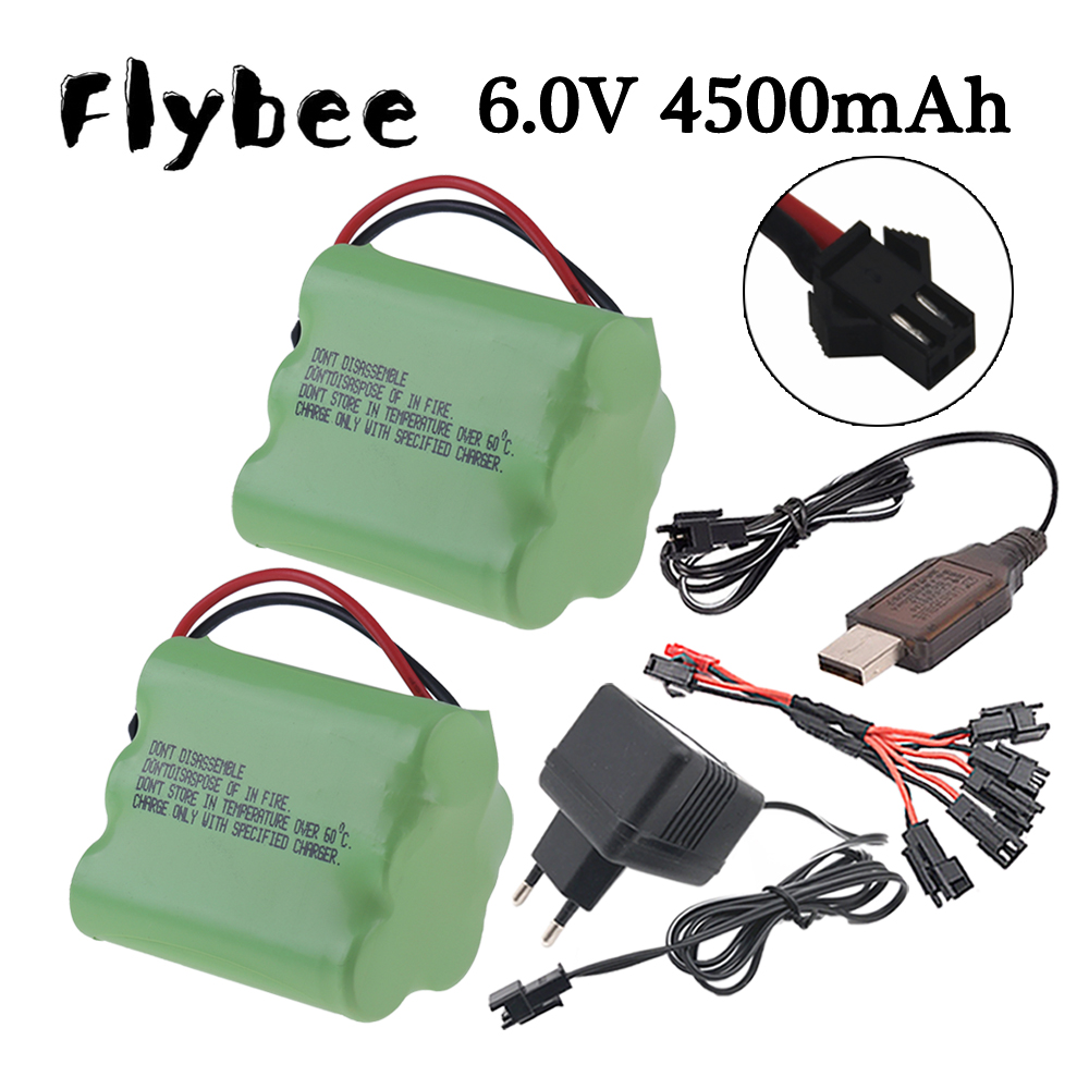 Rc Hobbyking - Batterie Ni-MH 6v 4500mAh, prise SM