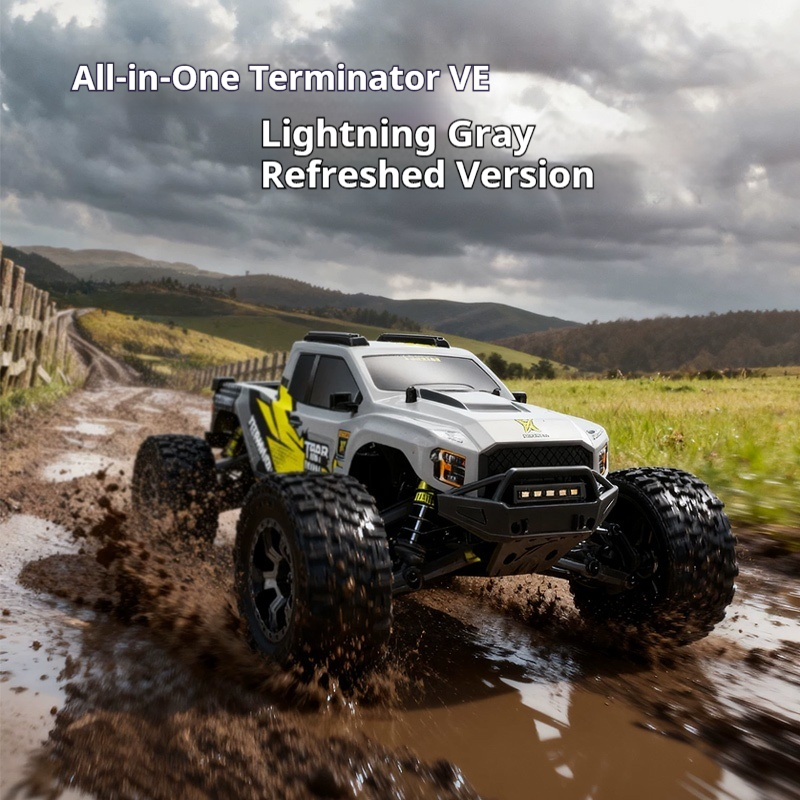 Rc Hobby Monster Truck - Camion monstre RC tout-terrain Terminator V2