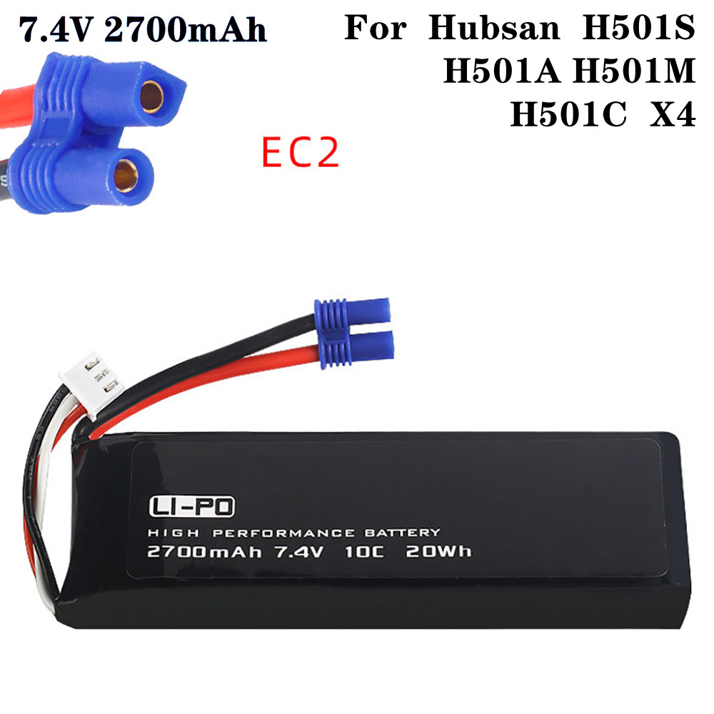 Rc Hobby Hub - Batterie d'origine 7.4V 2700mAh 10C pour