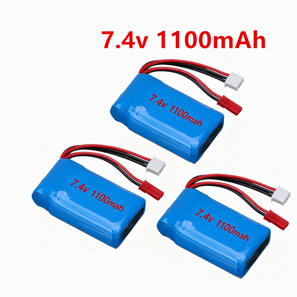 Rc Hobby Hub - Batterie Lipo 2S 7.4V 1100mAh pour