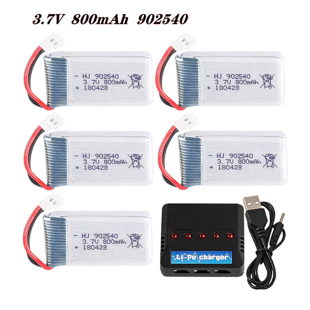 Rc Hobby Hub - Batterie Lipo 3.7V 800mAh 902540 25C