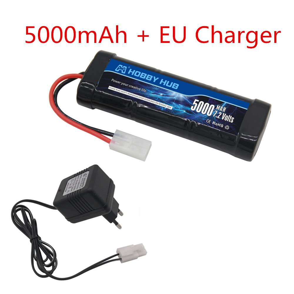 Batterie Ni-MH 7.2V 5000mAh av - Rc Hobbyking avis et prix