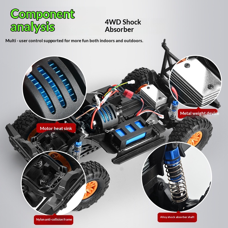 Huangbo RC 1/10 Voiture téléco - Rc Hobby Monster Truck avis et prix