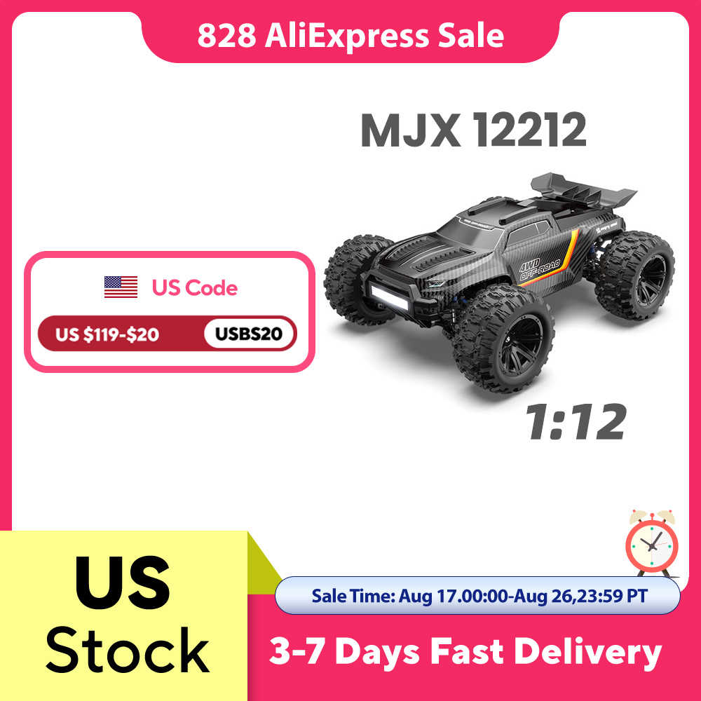 12212 1/12 MJX Brushless RC Mo - Rc Hobby Monster Truck avis et prix