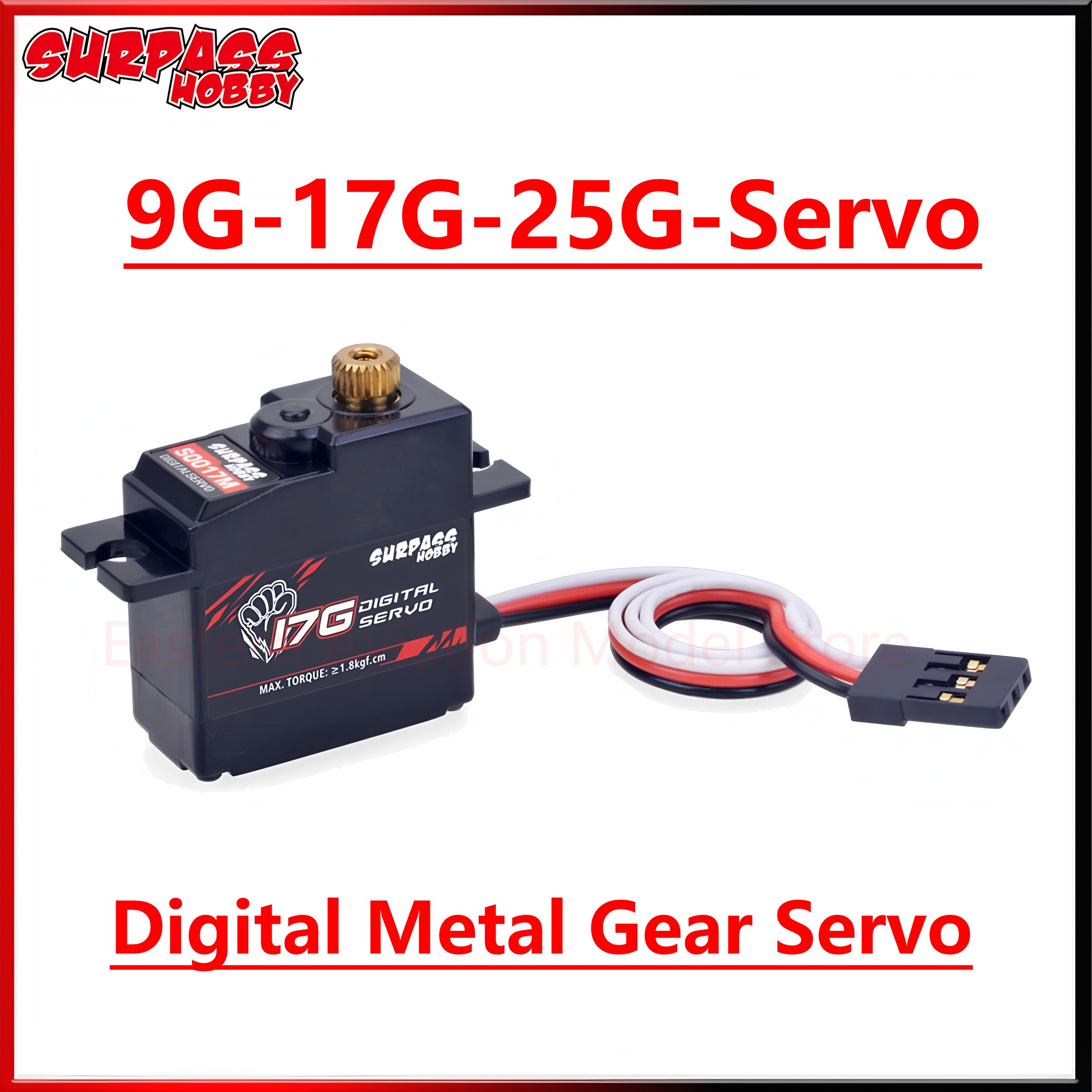 Surpass Hobby S009M 9G S0017M  - Rc Hobbyking avis et prix