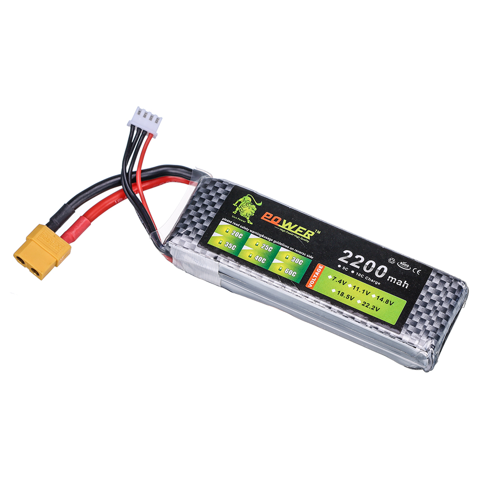 Batterie Lipo 3S 11.1V 2200mAh - Rc Hobby Hub avis et prix