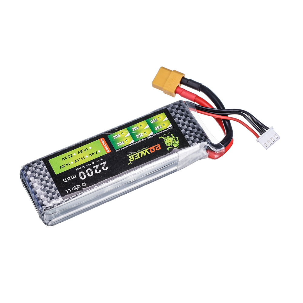 Batterie Lipo 3S 11.1V 2200mAh - Rc Hobby Hub avis et prix