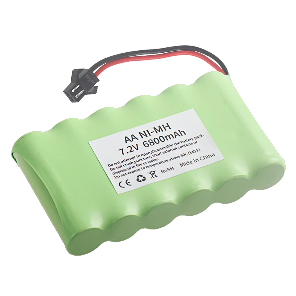 Batterie Ni-MH 7.2V 6800mAh SM - Rc Hobby Hub avis et prix