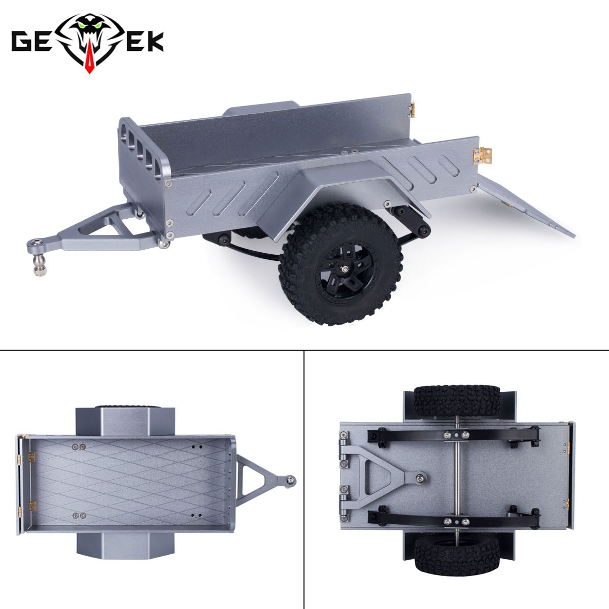 Remorque utilitaire usinée en  - Rc Hobby Tools avis et prix